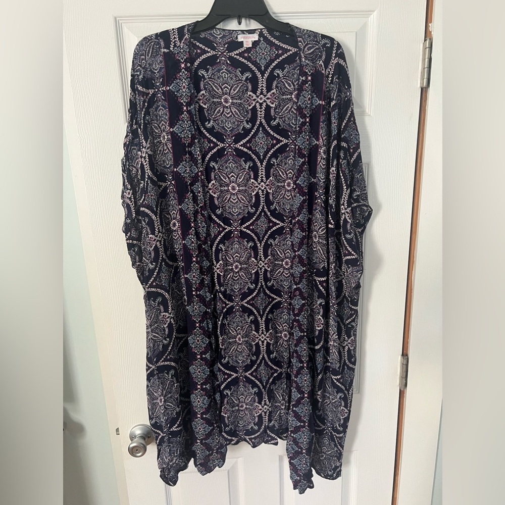 Xhilaration Duster Kimono M/L